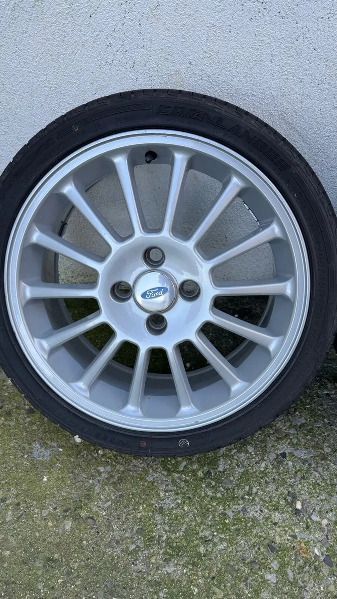 ford mondeo st wheels + fiesta mk7 wind deflectors - Image 1