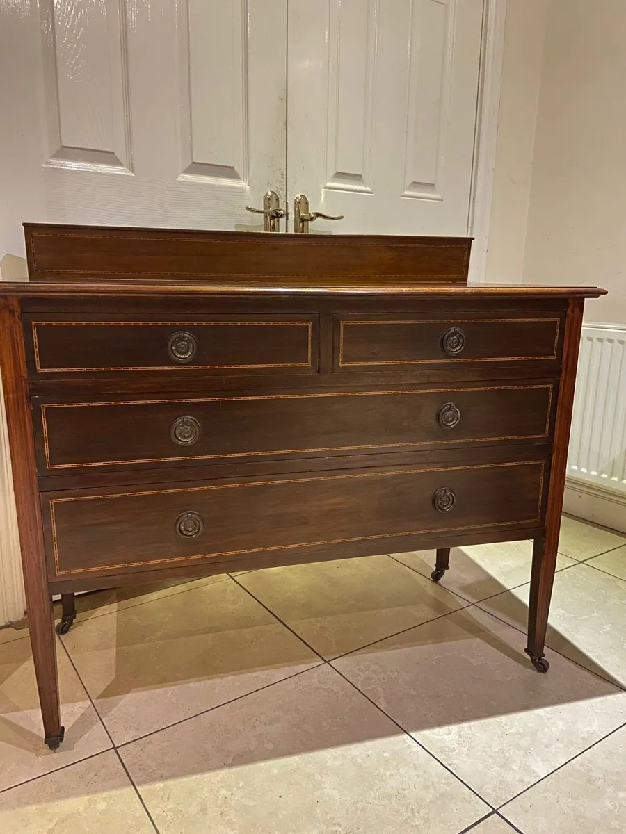 Edwardian chest of drawers - Image 2