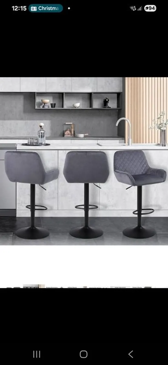 4 brand new bar stools - Image 1