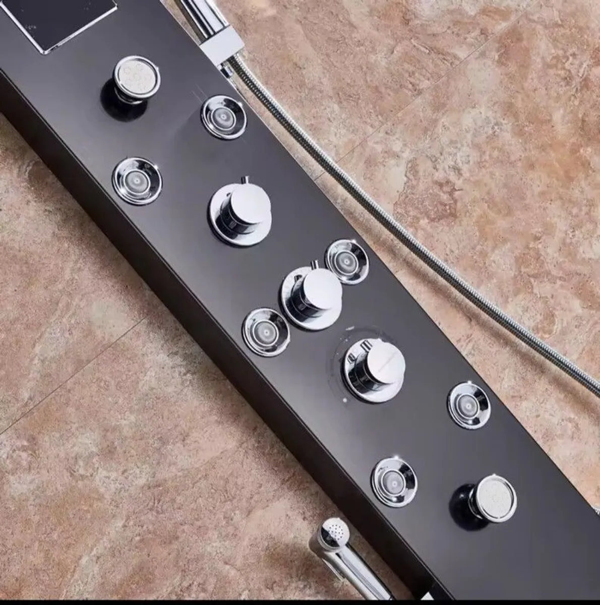 Shower Tower Panel with Led light,no Battery Required,with Spa Massage  6 in 1 ,Brand new - Image 4