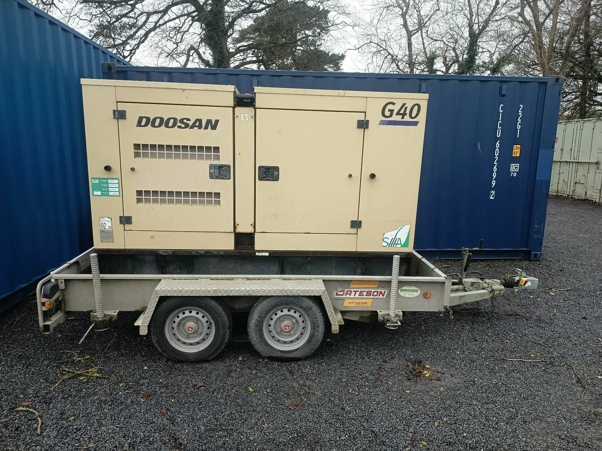 DOOSAN 40KW 3 PHASE GENERATOR