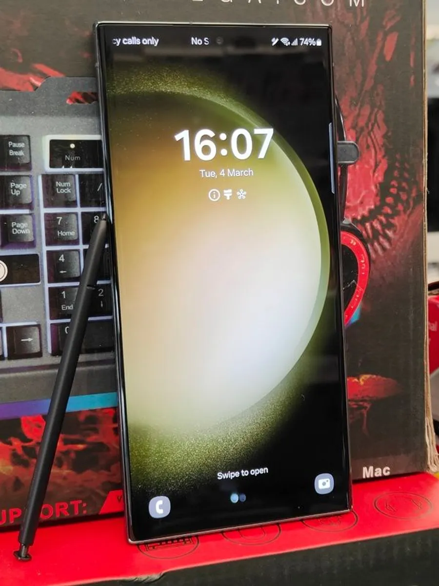 Samsung S23 Ultra 256GB Dual Sim Unlocked Green (Excellent Like New) - Image 2