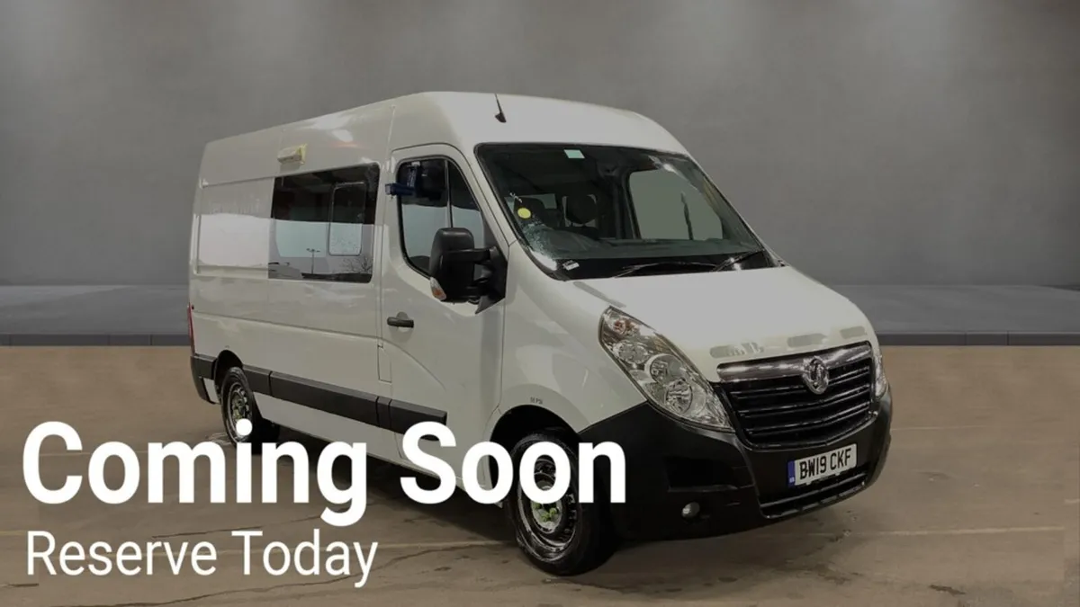 OUTSTANDING 2019 VAUXHALL MOVANO MESS UNIT - Image 1