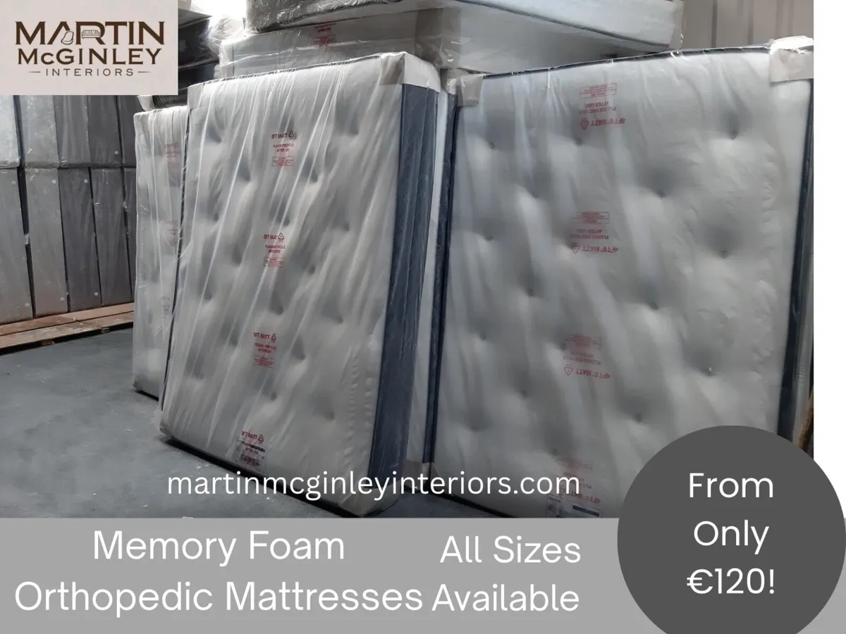 New Memory Foam Mattresses All Sizes Available - Image 2