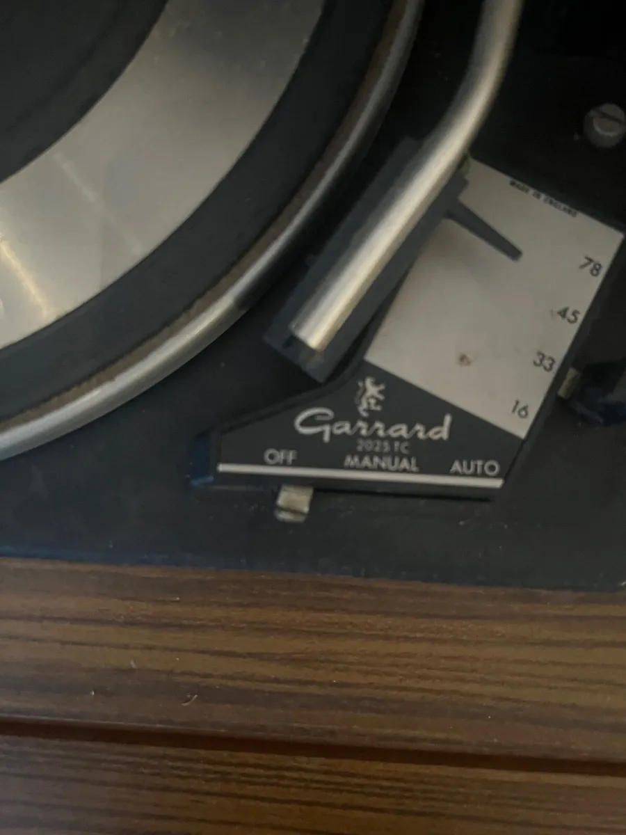 vintage radiogram music centre - Image 2