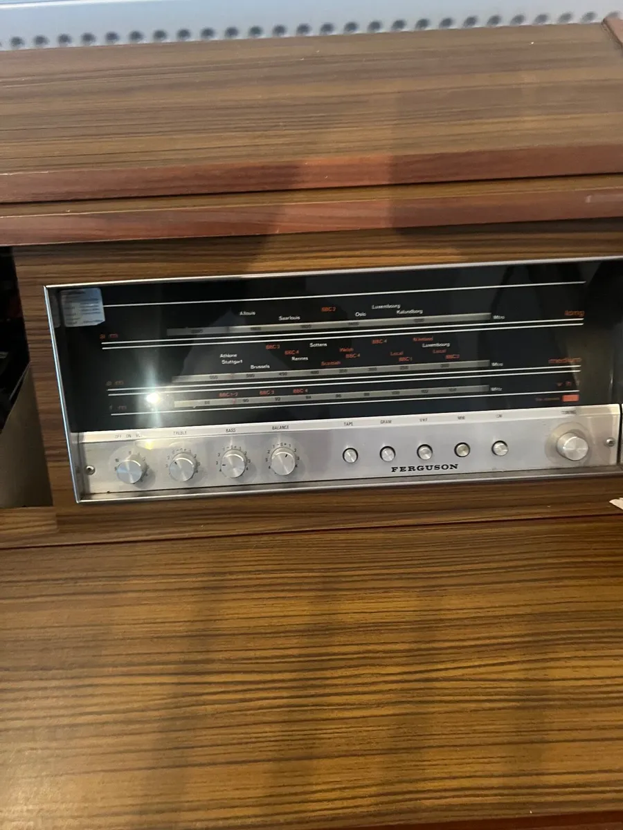 vintage radiogram music centre - Image 3
