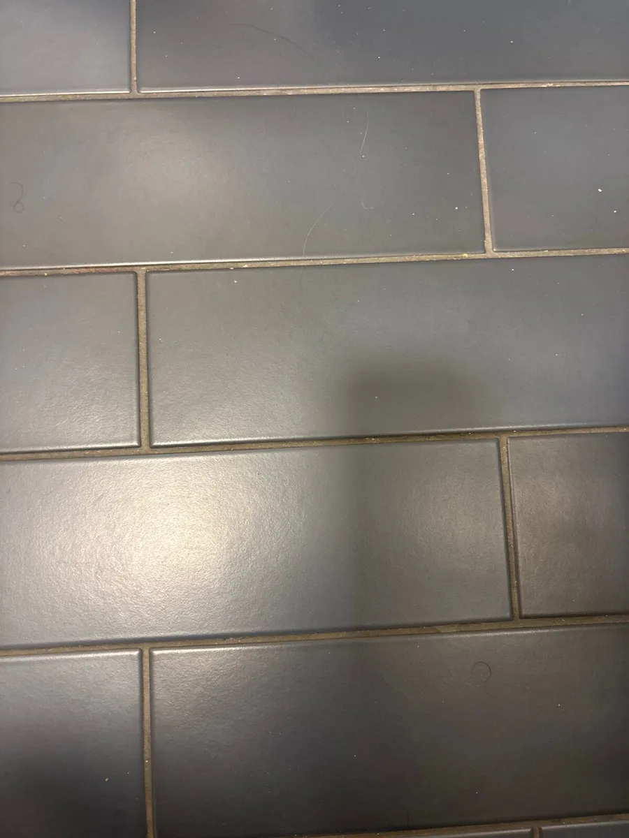 Dark navy floor tiles- 2 boxes - Image 2