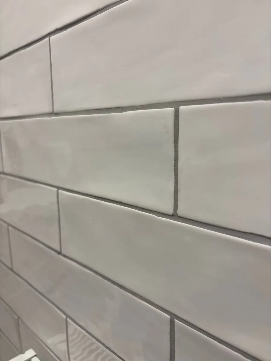 White tiles- long format natural form - Image 2