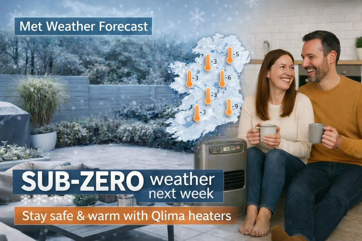 🔥Qlima 3.1kW ROLF Paraffin Heater + 20L Fuel🔥 - Image 1