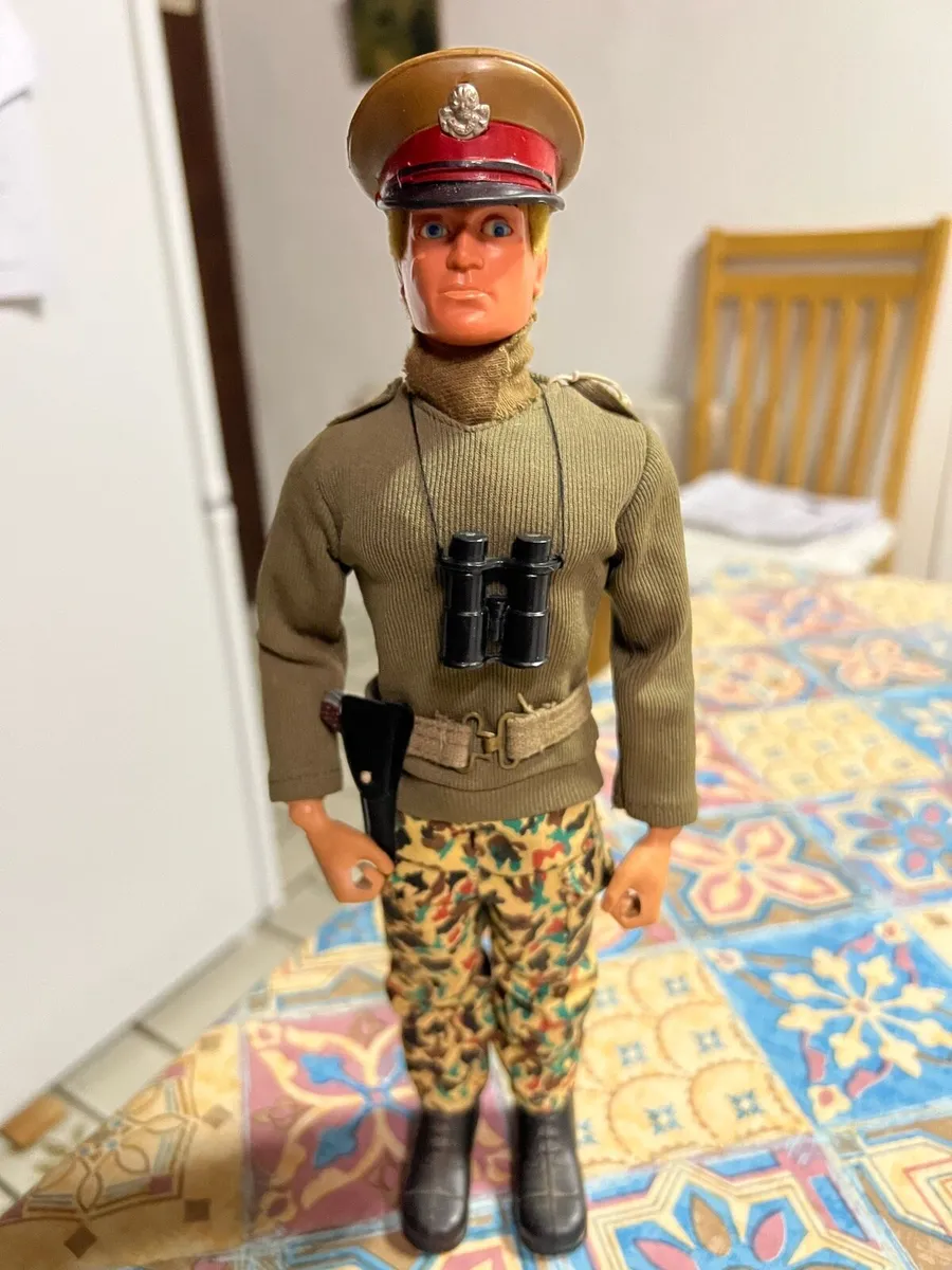 Vintage action man talking commander - Image 1