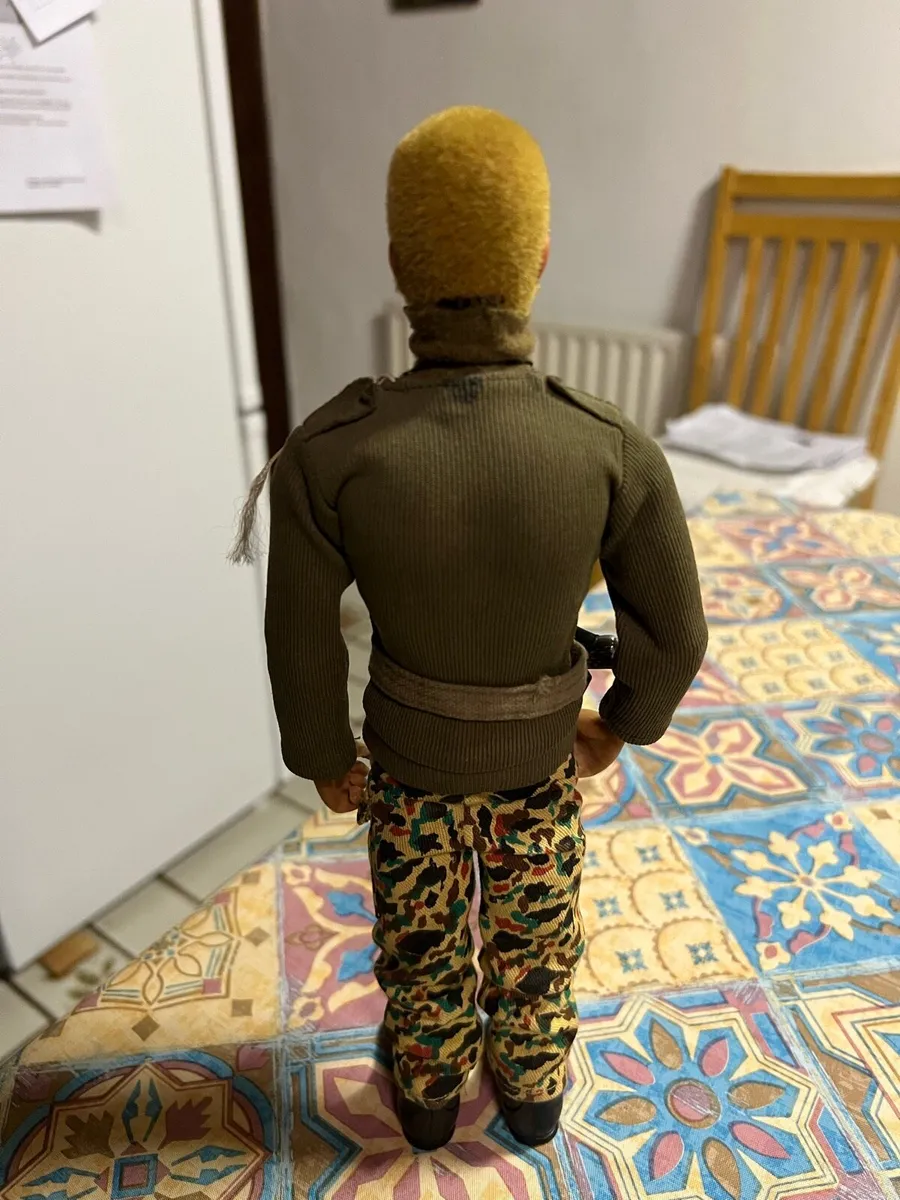 Vintage action man talking commander - Image 2
