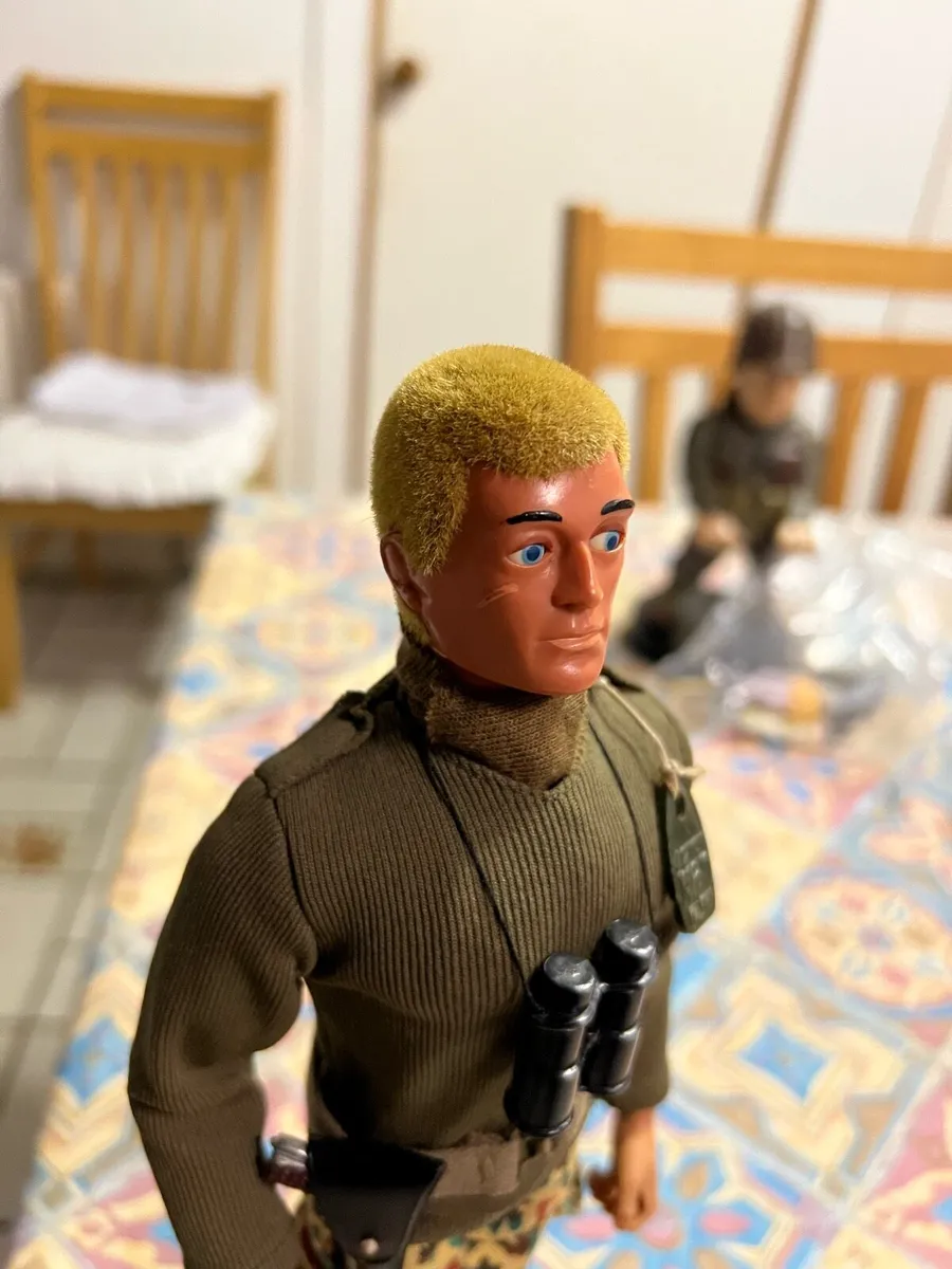 Vintage action man talking commander - Image 3
