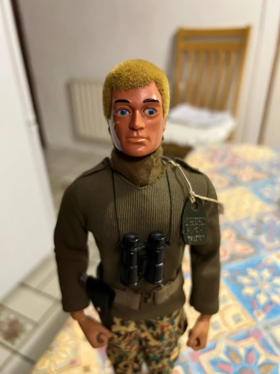 Vintage action man talking commander - Image 4
