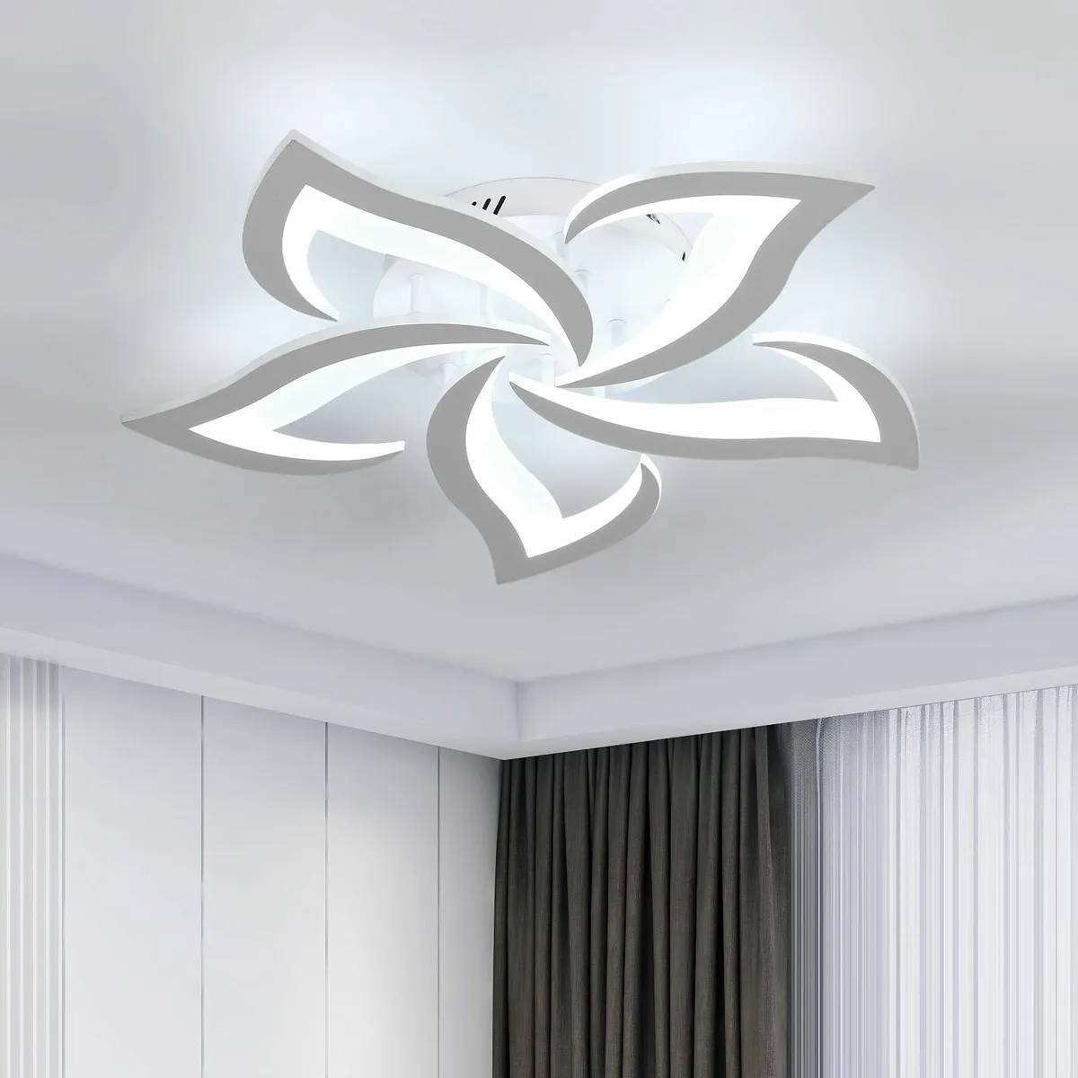 LED Ceiling Light 60W Mordern Lamp White 6500K - Image 1