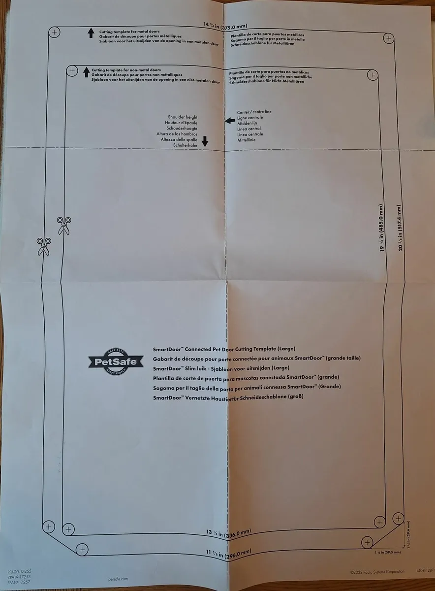 Large Petsafe Smartdoor - Connected pet door - Image 3