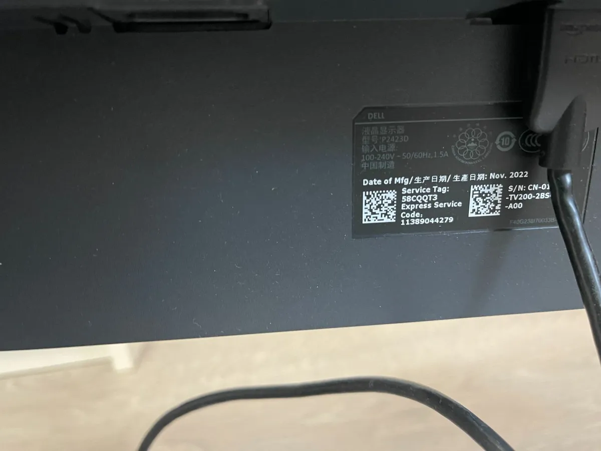 Dell P2423D QHD Monitor+ 2Hanspree HE247FHDMonitor - Image 4