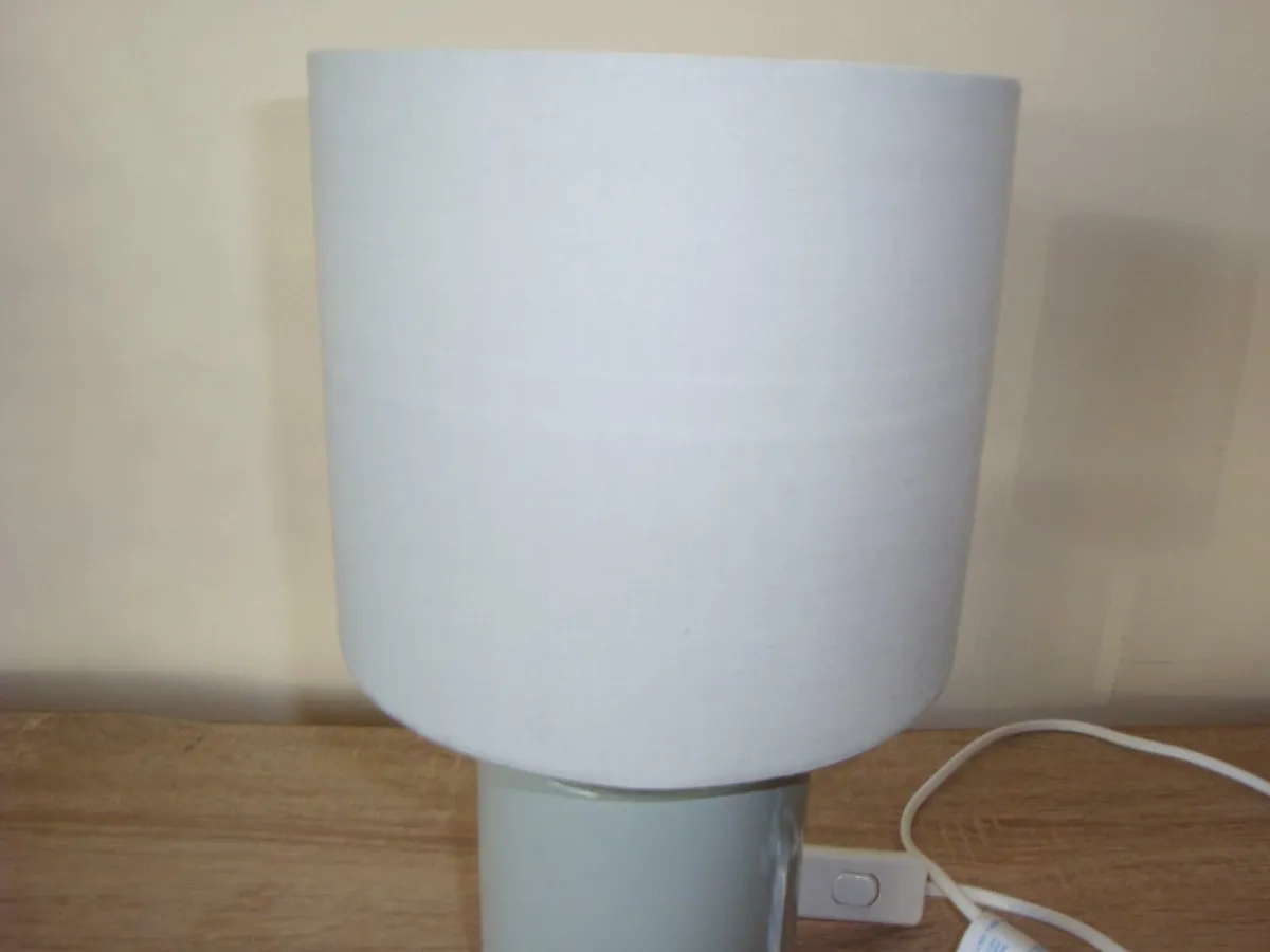 Lamp Desk bedside table grey - Image 3
