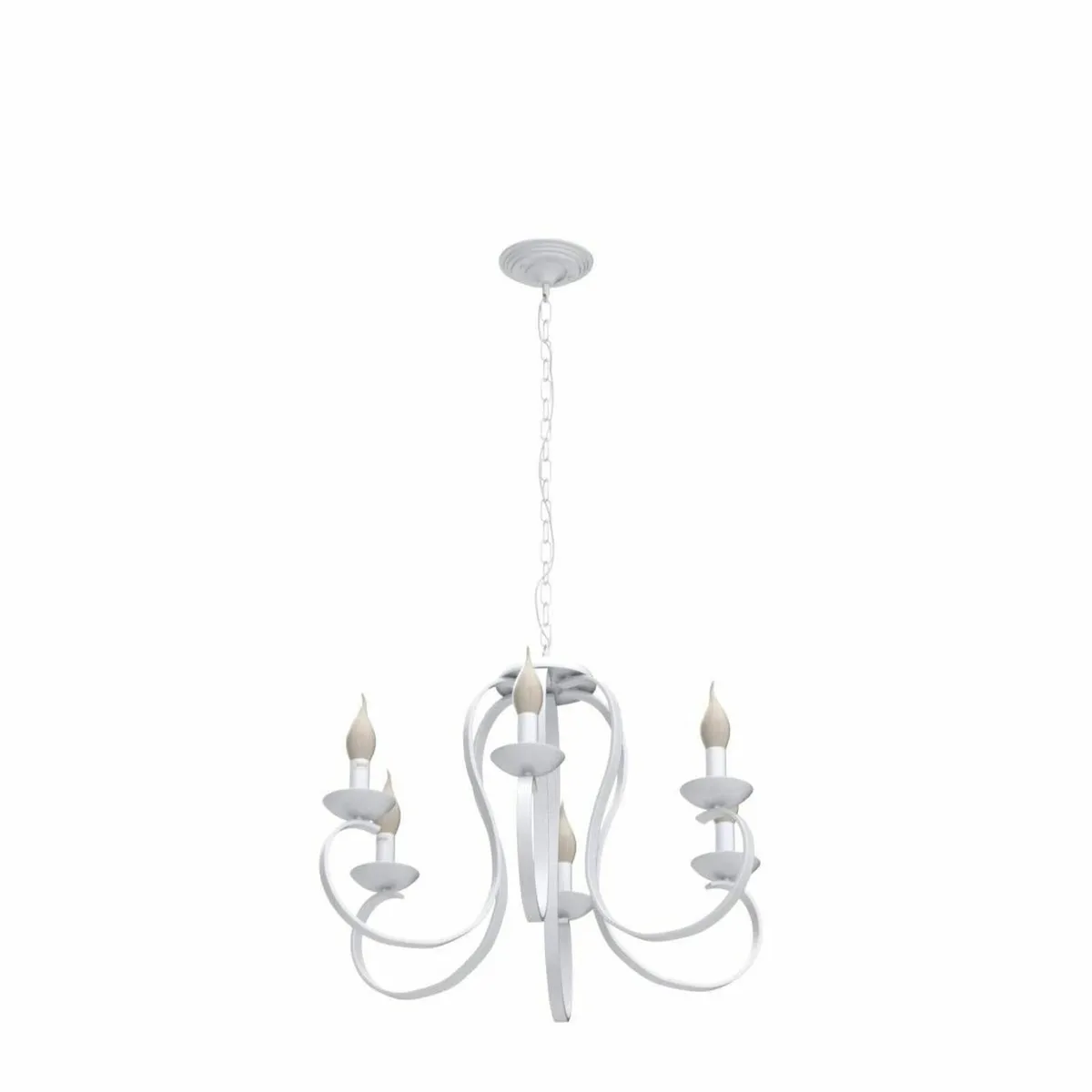 French Country Chandelier Candle Style Chandeliers - Image 4