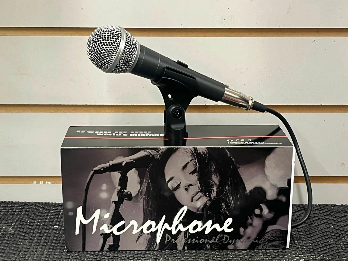 Dynamic Microphone + XLR Cable - Image 1