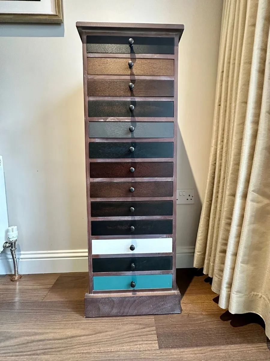 King size Bed with headboard and mattress - Image 2