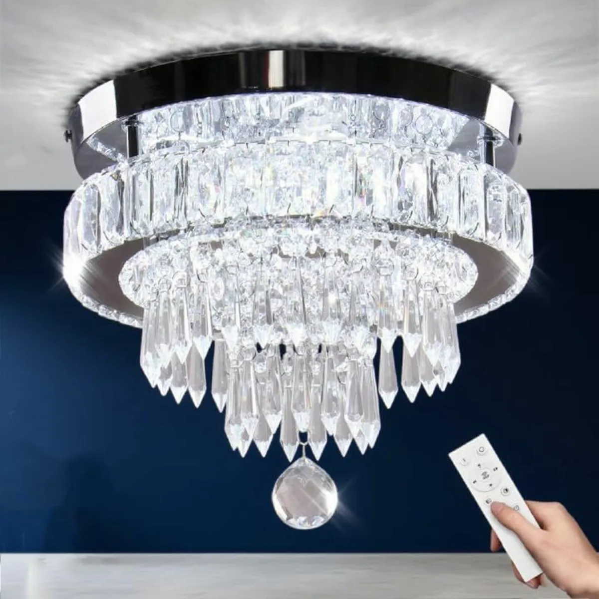 11.8 Modern LED Ceiling Lights Flush Mount - Image 1