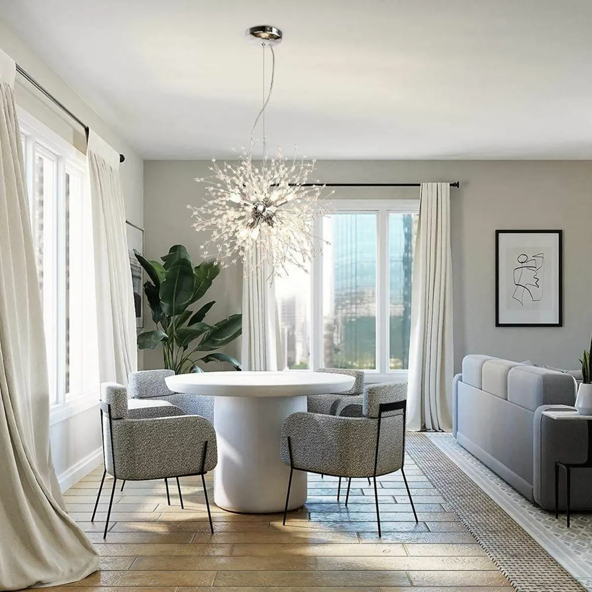 Modern Firework Chandeliers Dandelion Pendant - Image 4