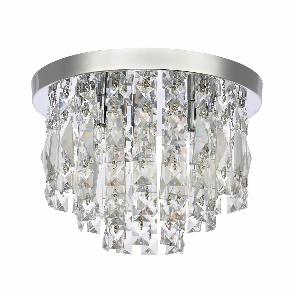 Modern Crystal Chandeliers Ceiling Lights Clear - Image 2