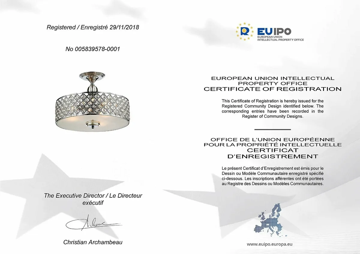 Saint Mossi Modern K9 Crystal Raindrop Chandelier - Image 2