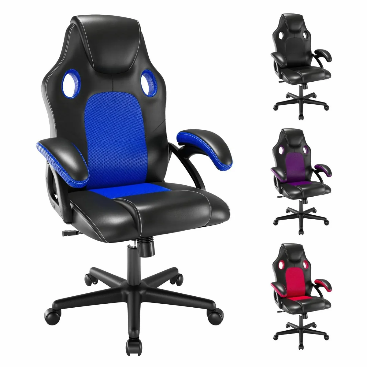 Office Chair Ergonomic High Back Seat With - Image 1