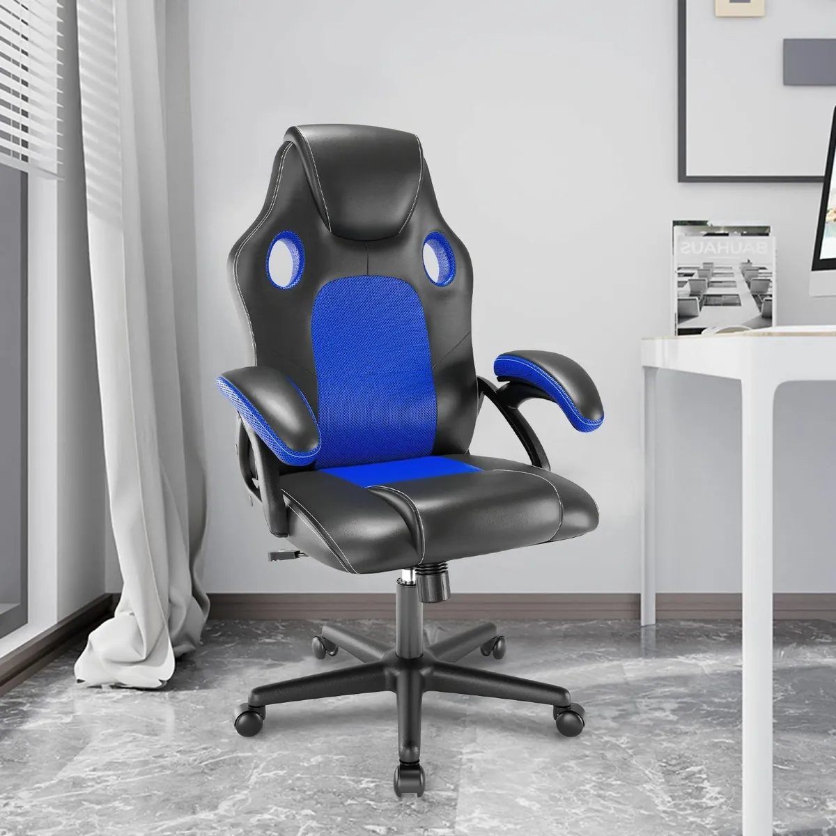 Office Chair Ergonomic High Back Seat With - Image 2