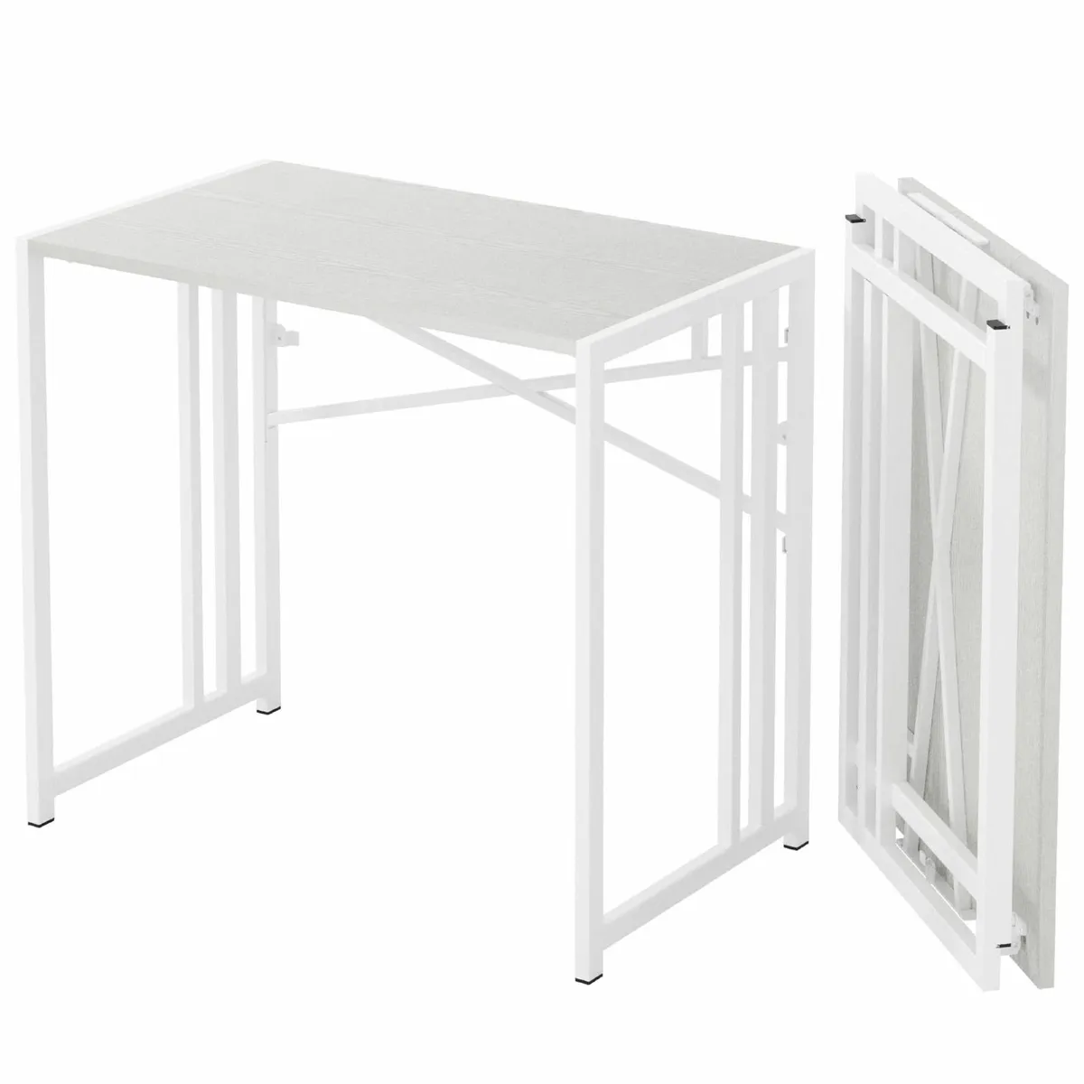 90 cm Small Folding Computer Desk Writing Gaming - Image 1