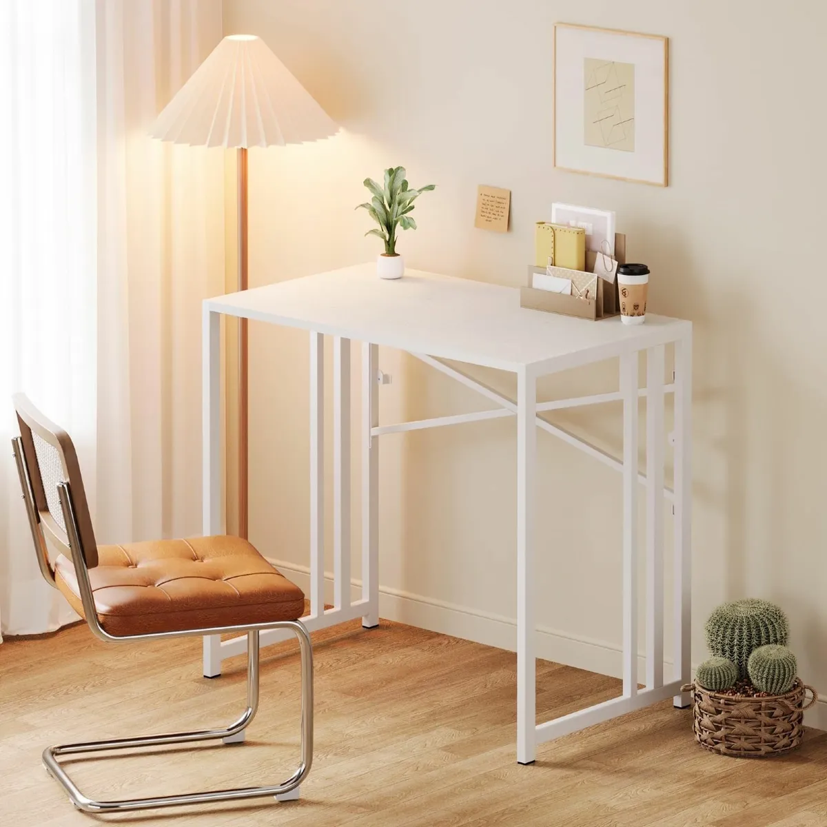 90 cm Small Folding Computer Desk Writing Gaming - Image 2