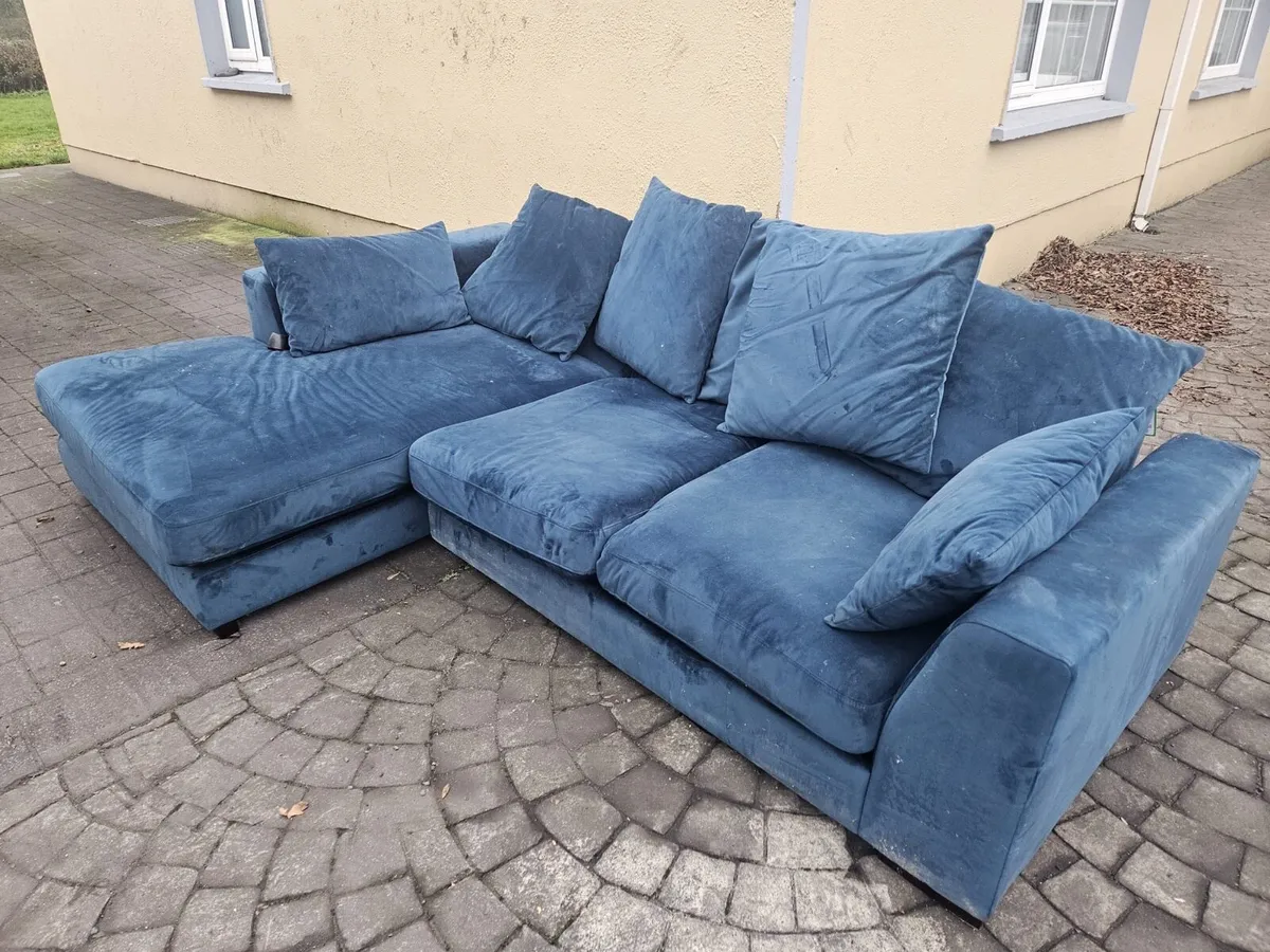 L-shaped sofa