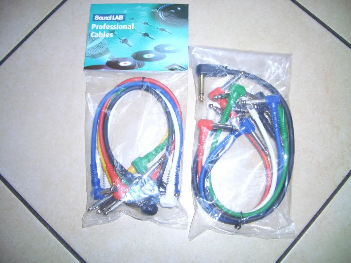 NEW PATCH CABLE FOR GUITAR - Image 1