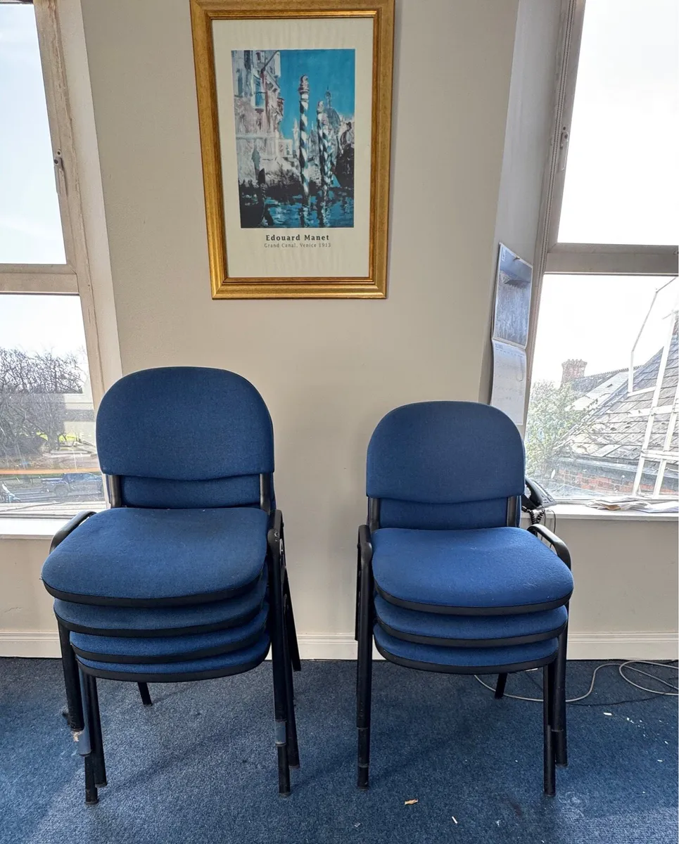 Office Chairs-blue