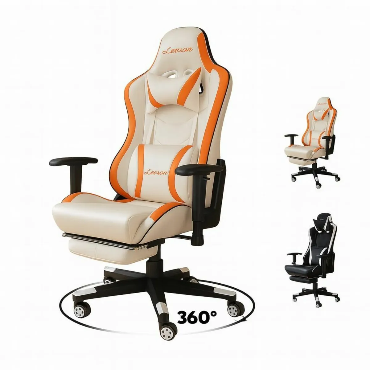 Gaming Chair for Adult Lumbar Support Height - Image 1
