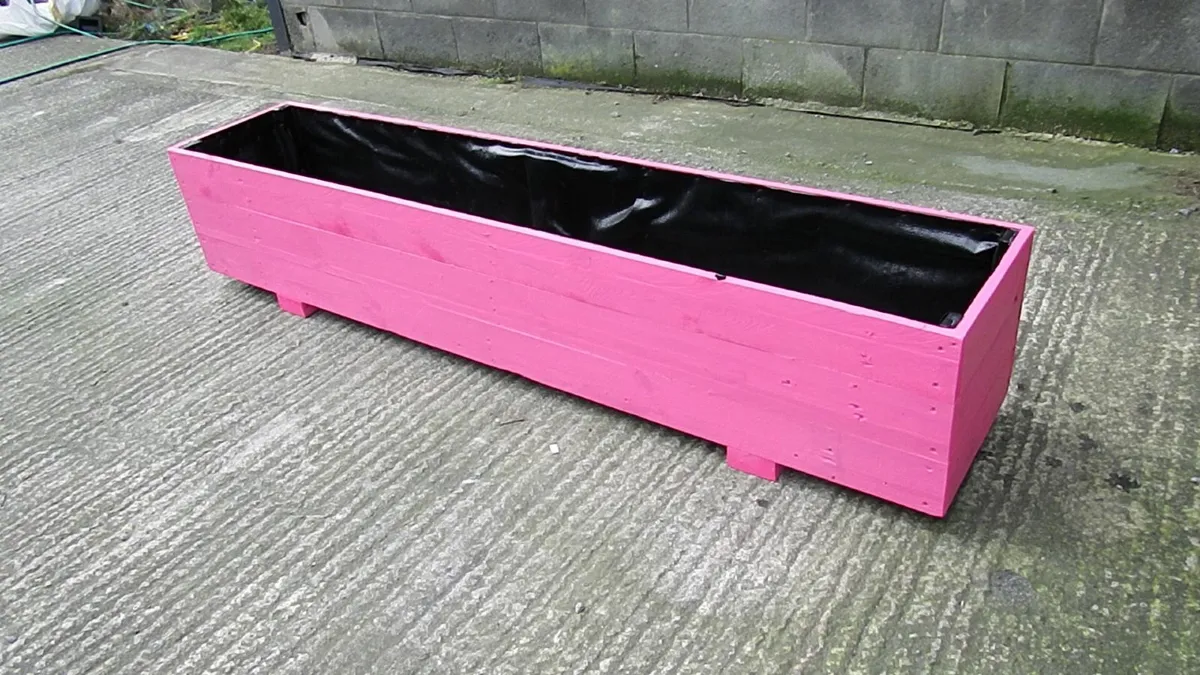 Custom wooden planters - Image 3