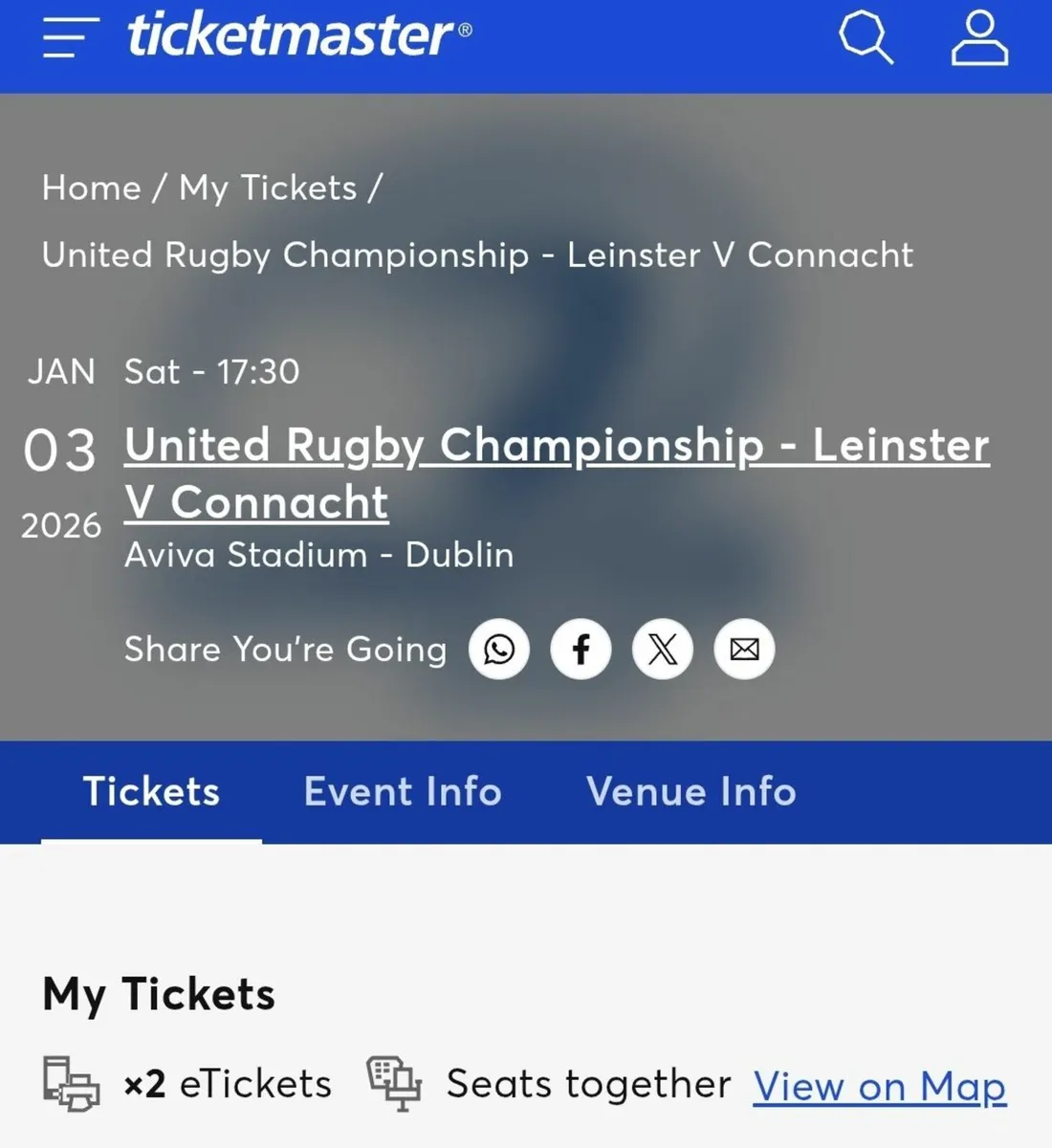 United Rugby Championship - Leinster V Connacht (O - Image 1