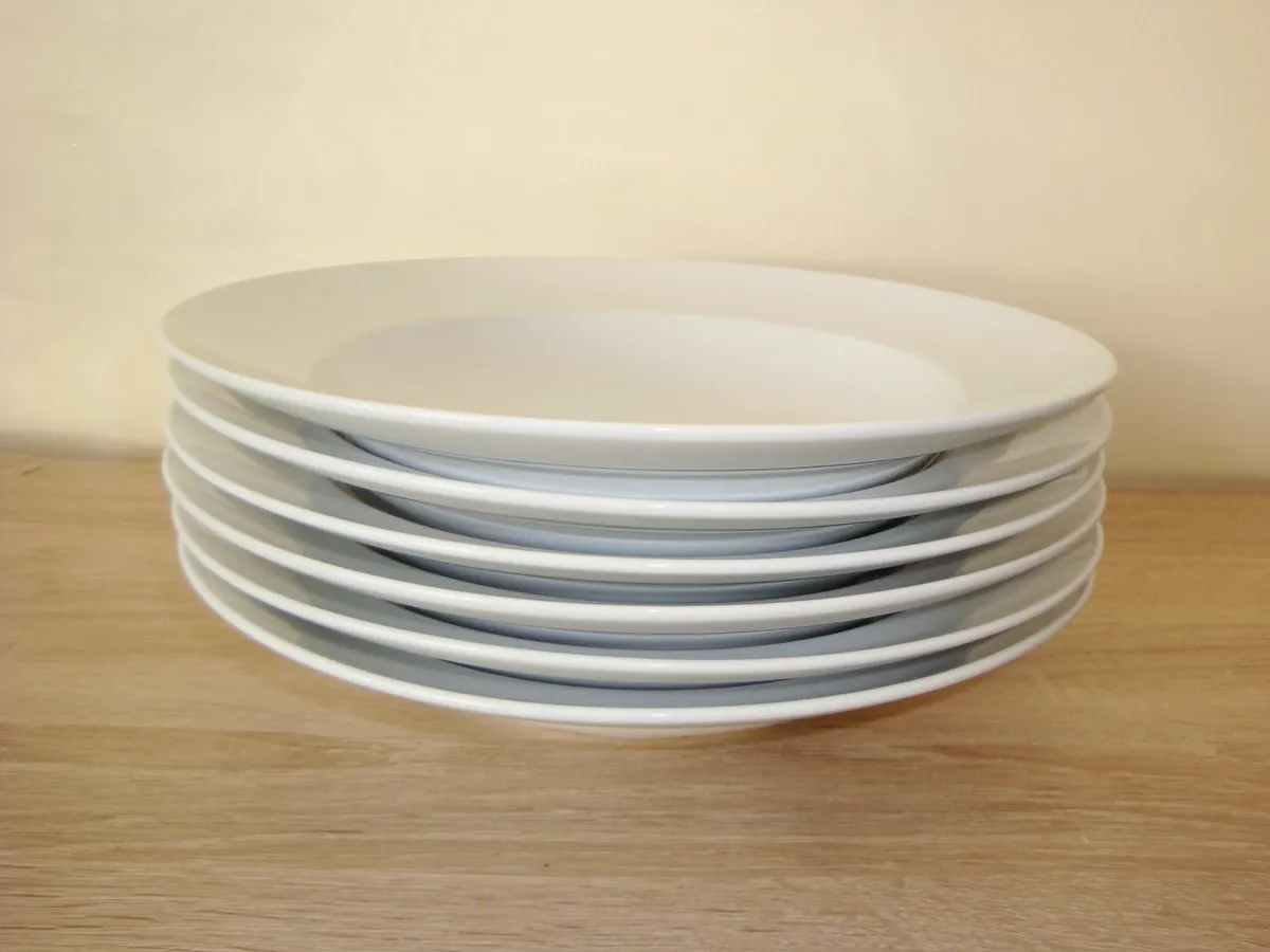 Soup bowl pasta deep dinner plate - set of 6 - Image 2