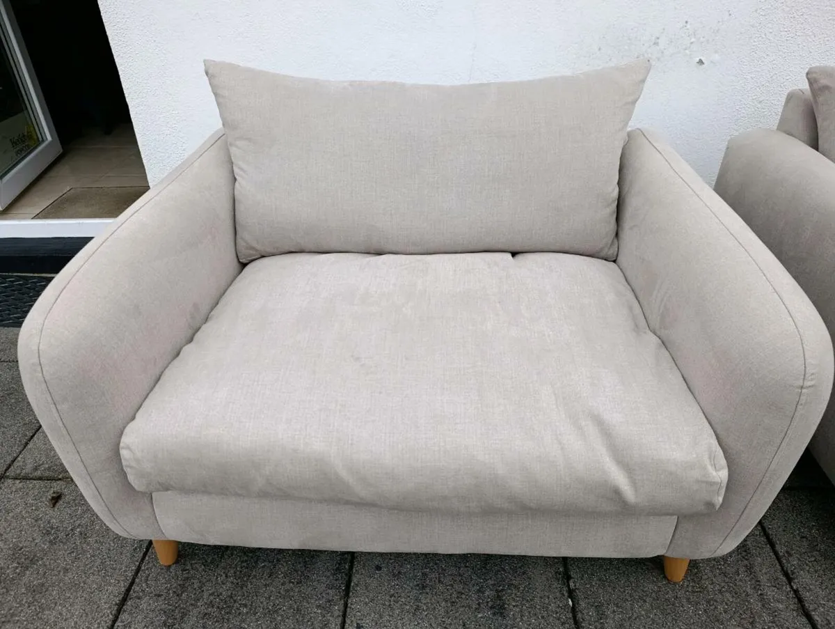 Couch and Arm Chair - Image 3