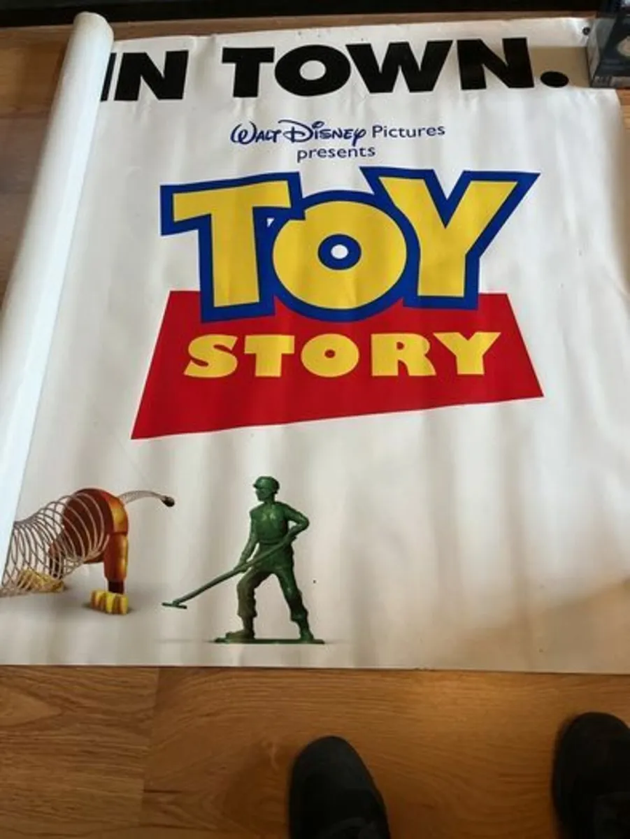 Toy Story One. Huge Cinema Banner. Lobby. Outdoor - Image 1