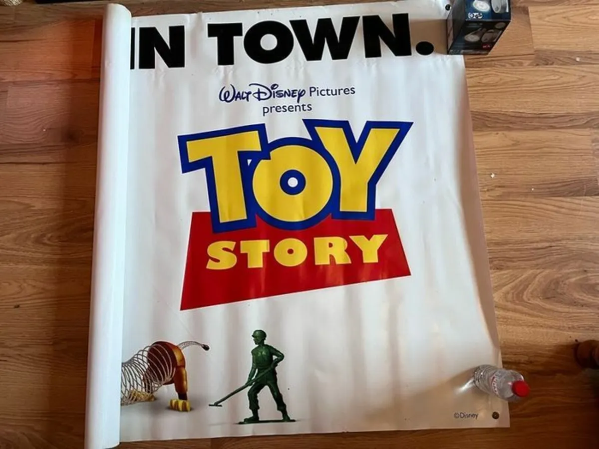 Toy Story One. Huge Cinema Banner. Lobby. Outdoor - Image 2