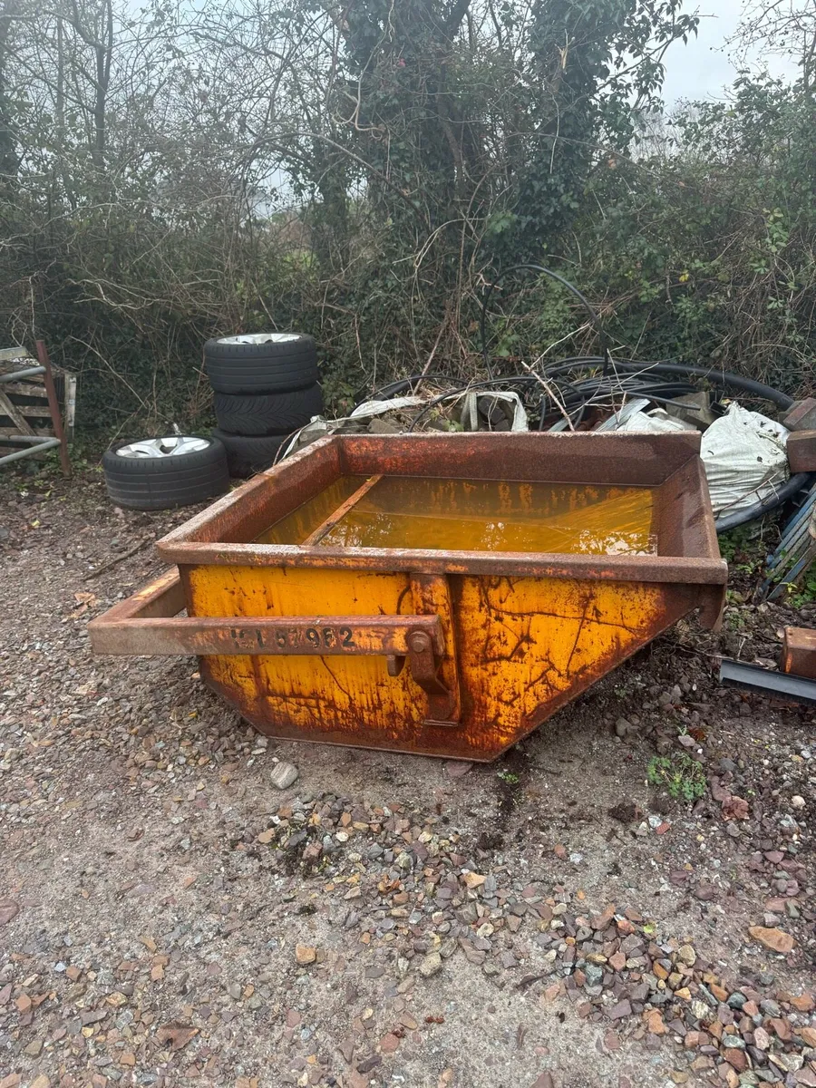 Muck skip for crane - Image 2