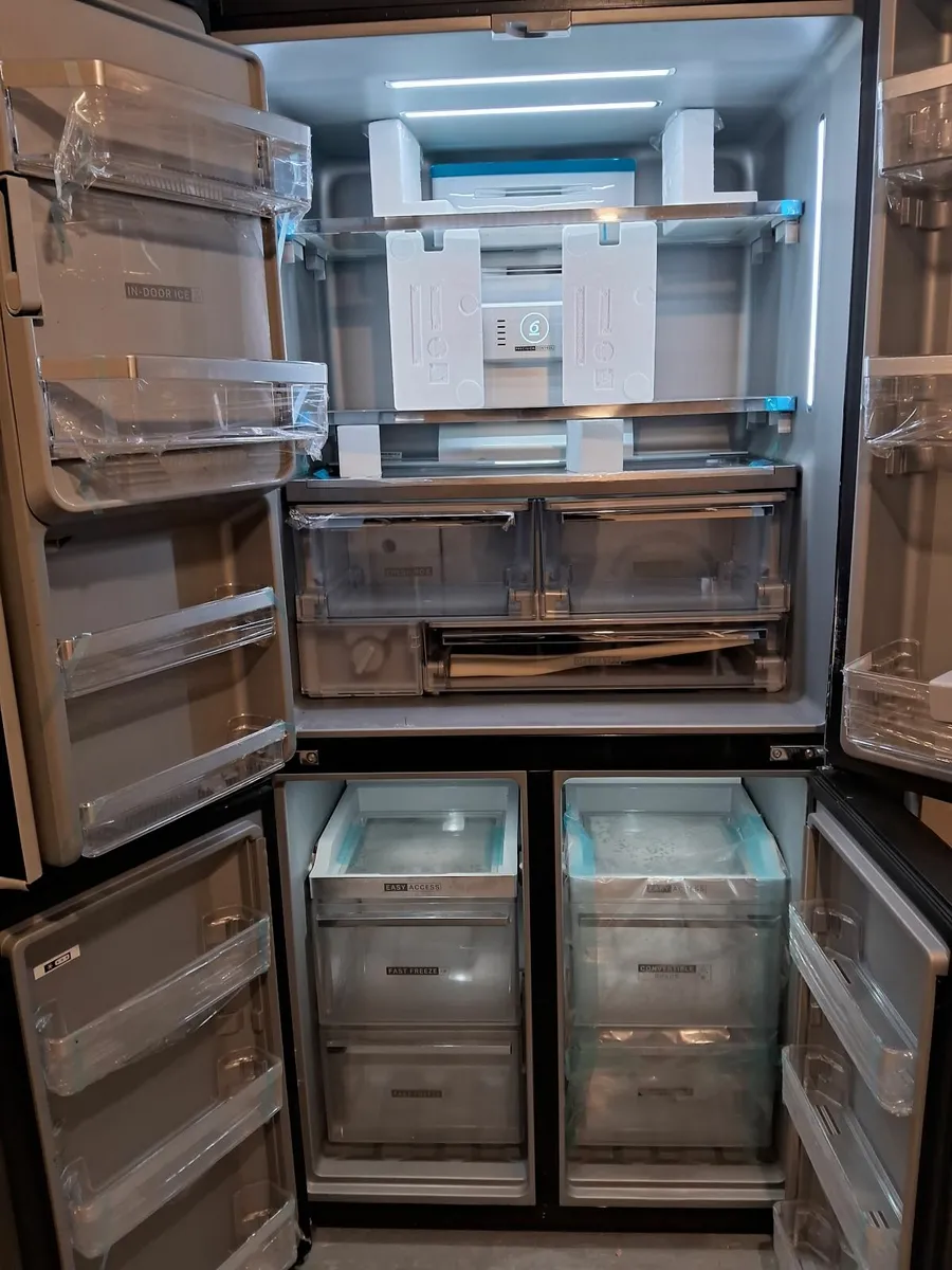 0874085106 EX DISPLAY AMERICAN FRIDGE AND FREEZER - Image 4