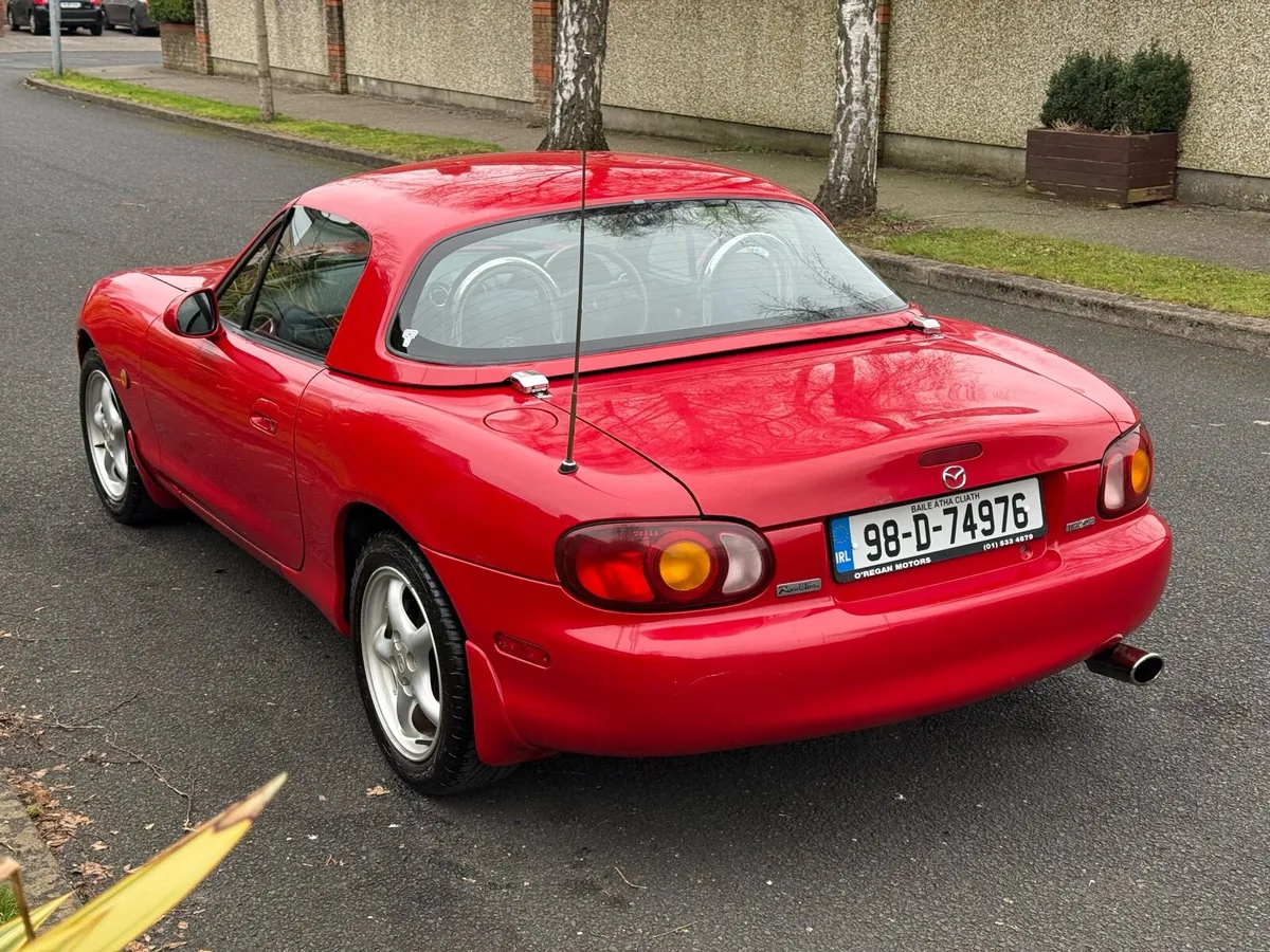 98 Mazda MX-5 1.8 RS Hardtop NEW NCT 10/26 - Image 3