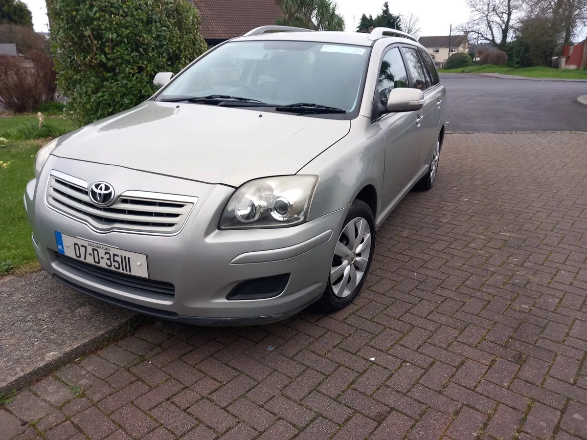 07 TOYOTA AVENSIS 2LT D4D €1350 - Image 4