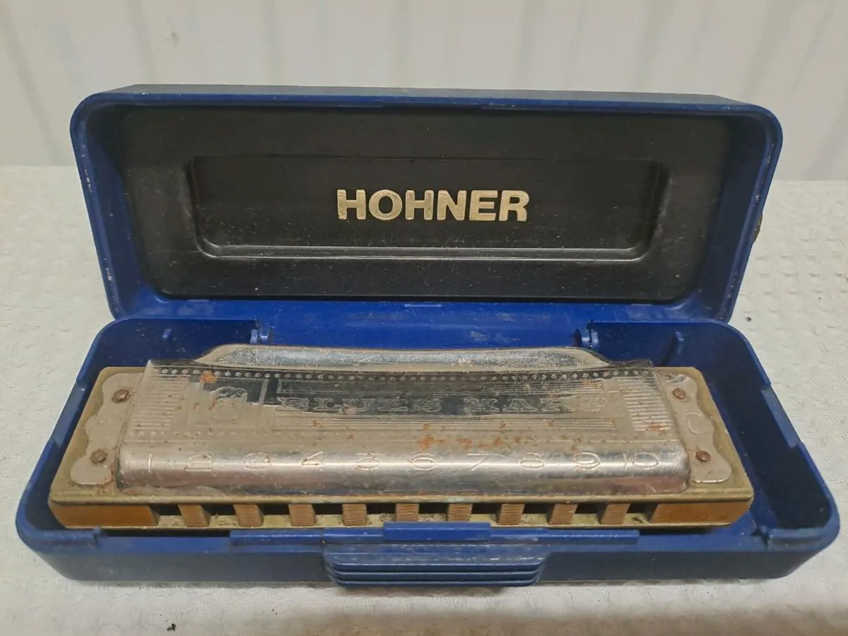 70s Vintage Hohner Blues Harp Key of C - Image 1