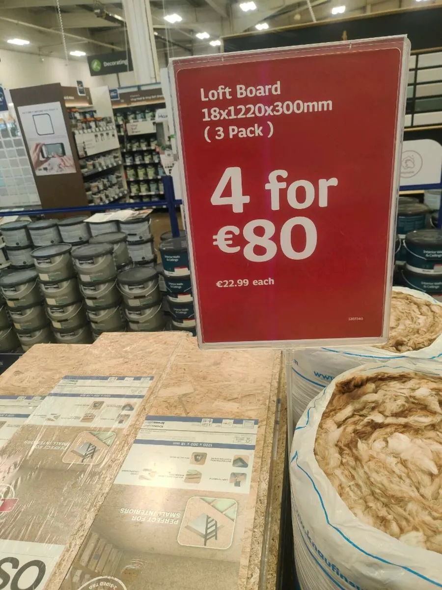 Loft boards OSB TG 18mm boards - Image 4