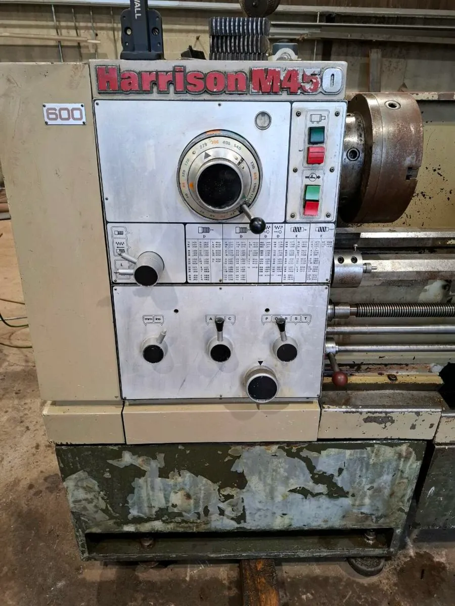 Harrison M450 Lathe - Image 2