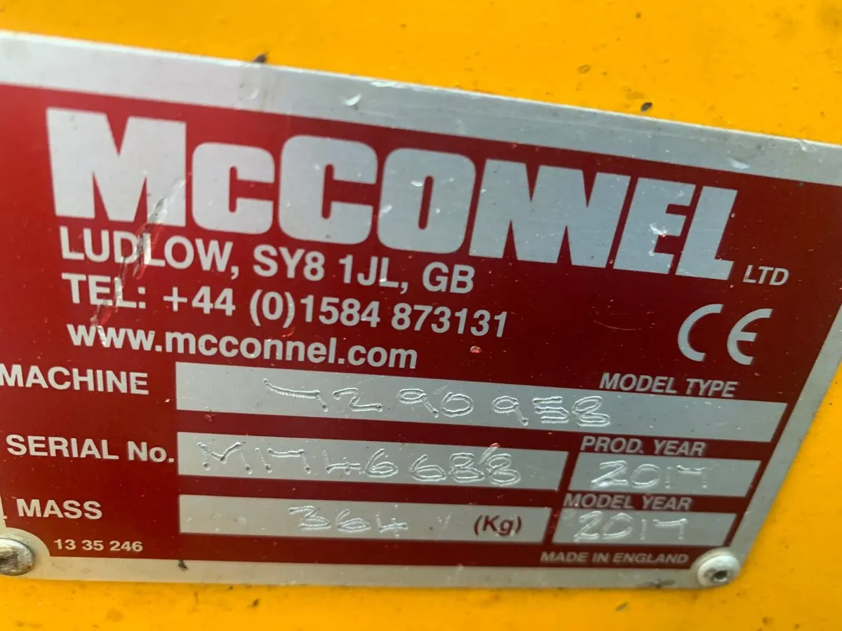 MCCONNEL 1.2M MULTICUT 70HP HEAD, 2017 - Image 3